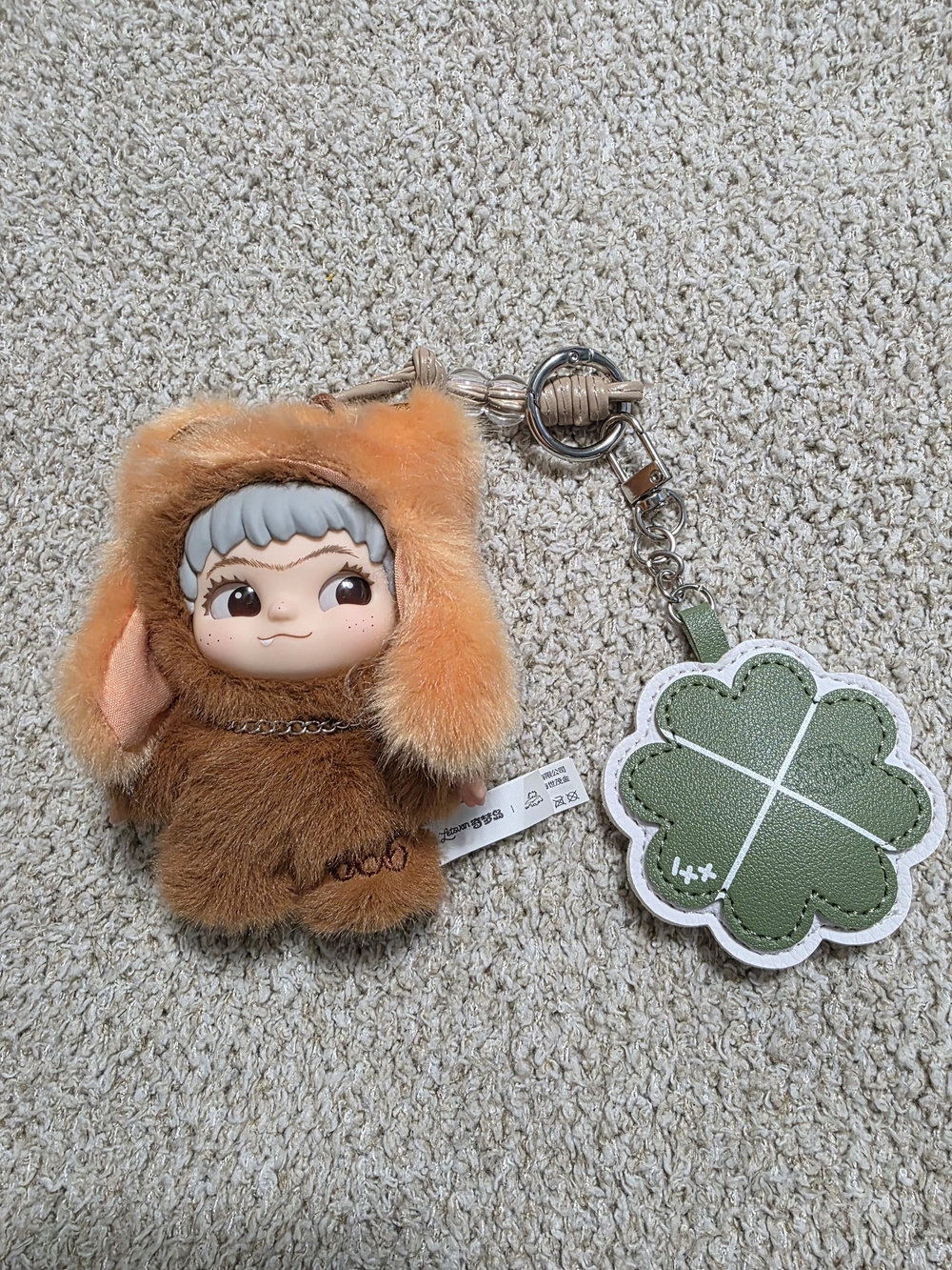 Wakuku On A Roll Plush Pendant
